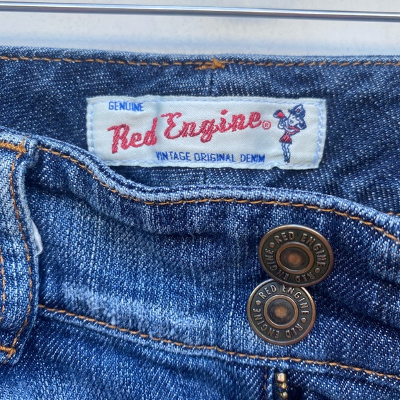 Red Engine Vintage Original Denim - Picture 2 of 6